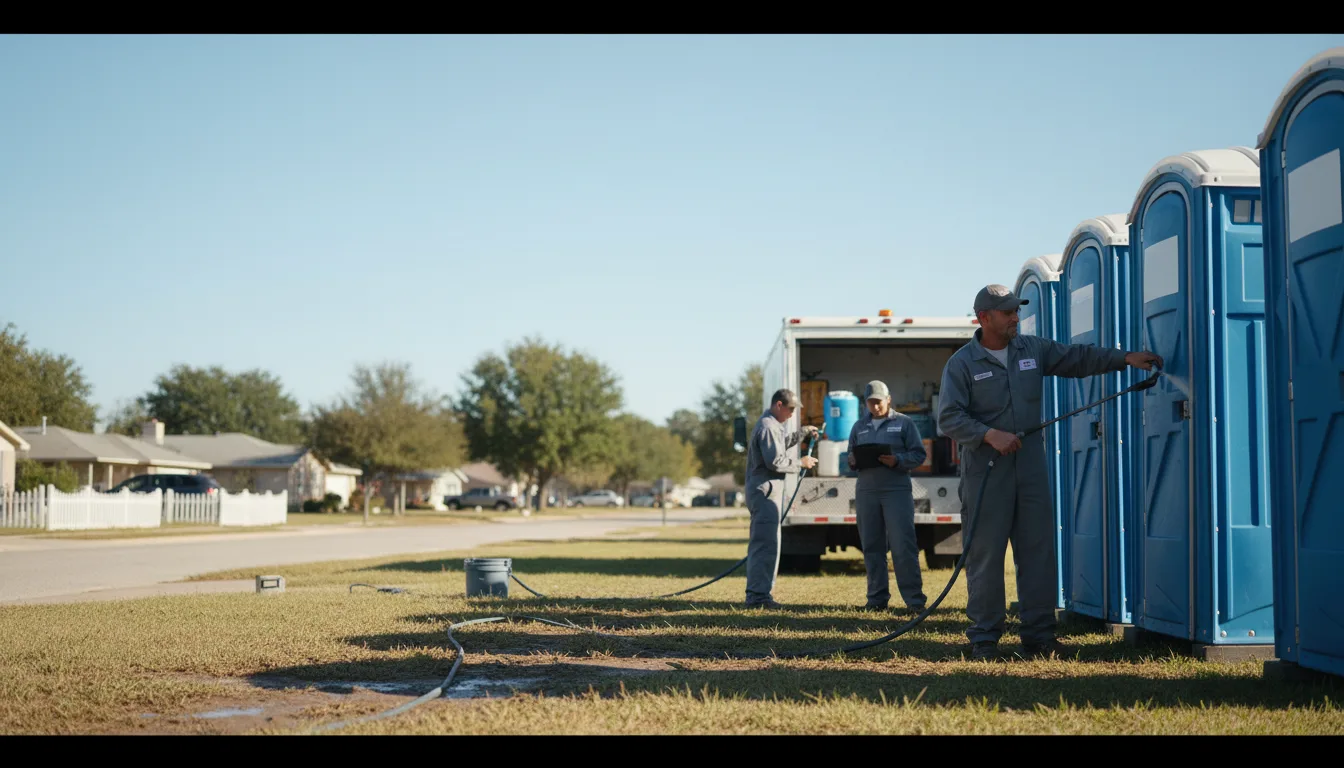 Long-Term Portable Toilet Rental in Toddville, IA near me